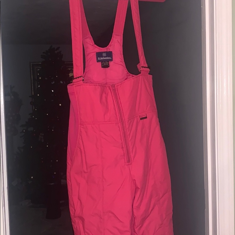 Ladies Pink Snowsuit